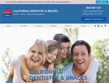 Tablet Screenshot of drkimdentistry.com